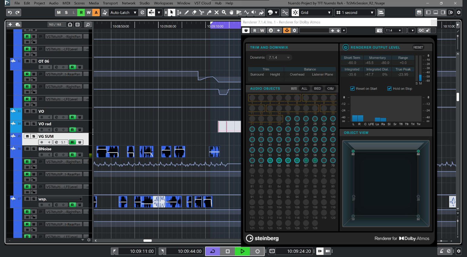 Nuendo: Audio Authoring for Dolby Atmos®